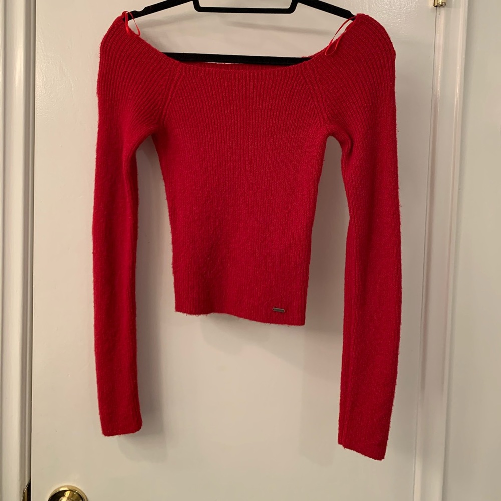 Hollister crop sweater
